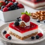 Mixed Berry Pretzel Salad Recipe