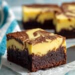 Cream Cheese Brownies with Box Mix Recipe