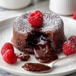 Chocolate Molten Lava Cakes with Ganache Center Recipe