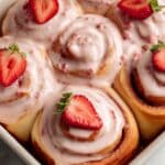 Strawberry Cinnamon Rolls Recipe