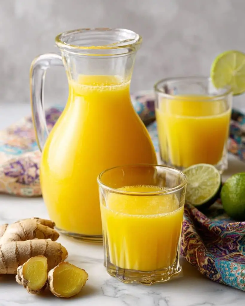 Pineapple Ginger Juice Recipe