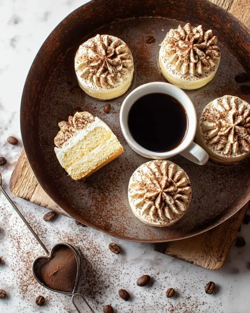 Mini Tiramisu Cakes Recipe