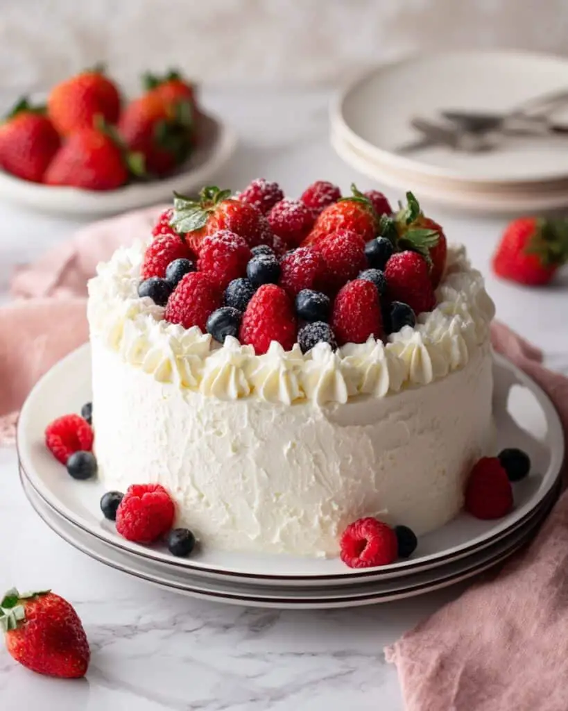 Berry Chantilly Cake Recipe