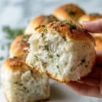 Garlic Herb Dinner Rolls Recipe