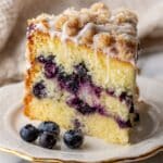 Blueberry Lemon Coffee Cake with Lemon Glaze Recipe