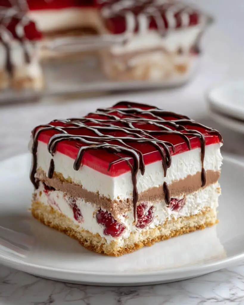 Black Forest Ice Cream Sandwich Cake Recipe