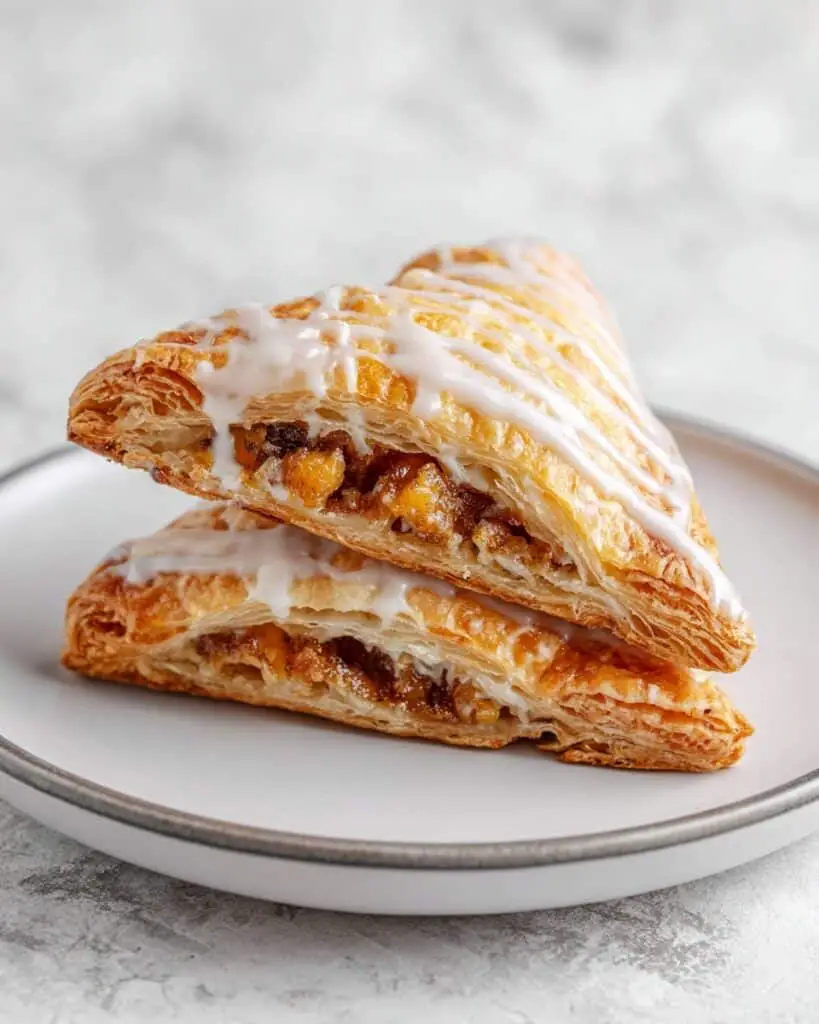 Classic Apple Turnovers with Cinnamon and Vanilla Glaze Recipe
