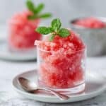 Watermelon Cucumber Granita Recipe
