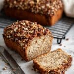 Toffee Pecan Crunch Banana Bread Recipe