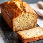 4-Ingredient Banana Bread Recipe