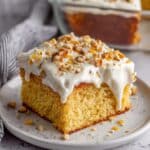 Cream Cheese Banana Bread Poke Cake Recipe