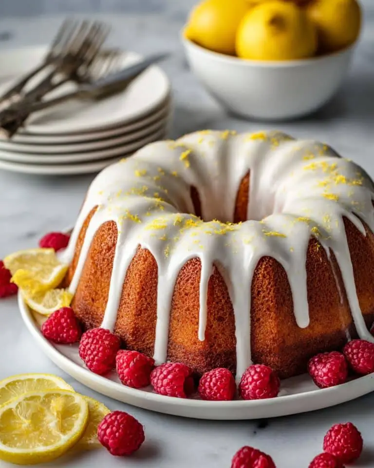 Sugar Free Lemon Bundt Cake Recipe