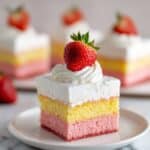 Strawberry Coconut Poke Cake Recipe